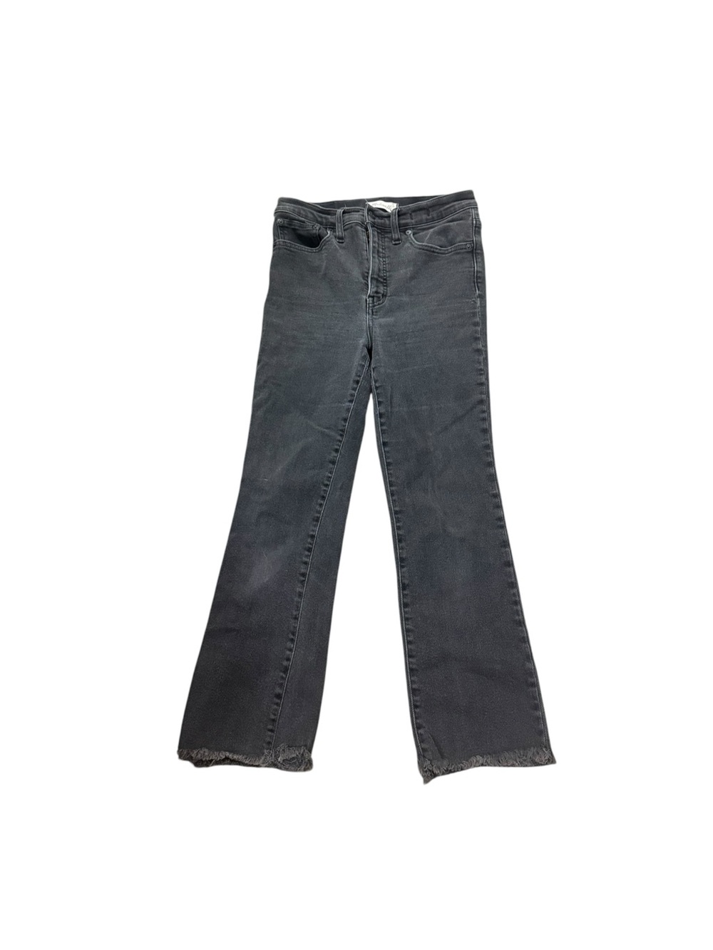 Madewell Washed Black Bootcut Jeans